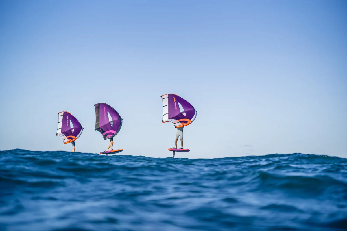 NeilPryde Fly IV Pro wing foiling action